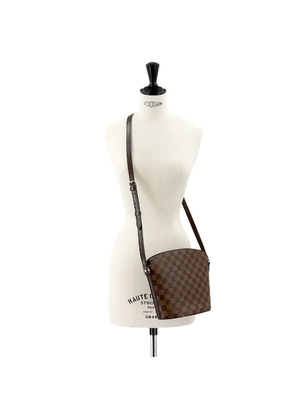 Louis Vuitton Damier Drew Personal Shoulder Bag Ebene